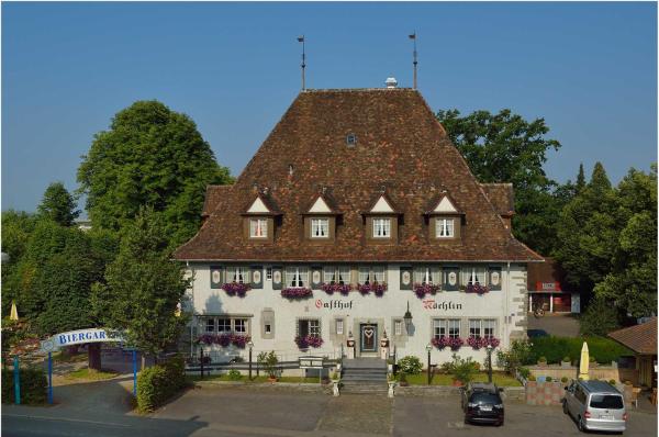 A la foto es mostra l'objecte Hotel Landgasthof Koechlin situat a la ciutat de Lindau.