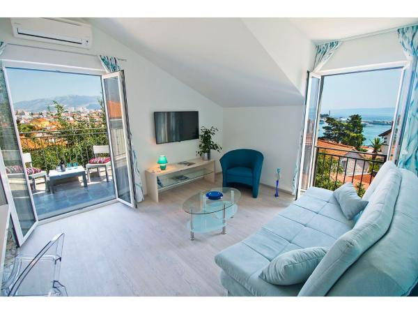 写真にはスプリト市にあるApartment Splendid Marjanが写っています。