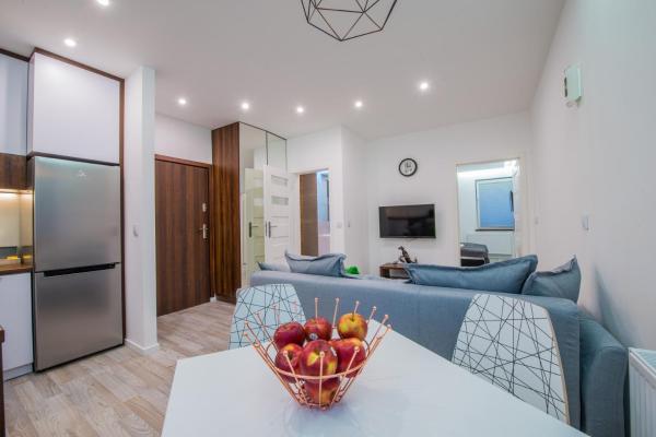 Na zdjęciu widoczny jest obiekt BAKO Apartments położony w mieście Buków.