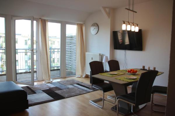 Apartment am Fluss/Park, Lipsko