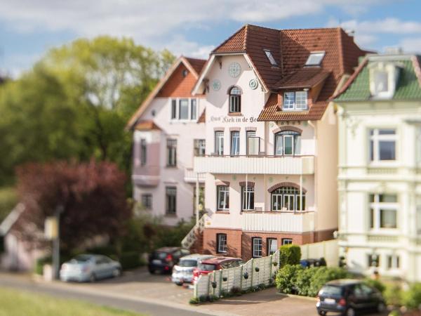På billedet ses objektet Hus Kiek in de See beliggende i byen Cuxhaven.