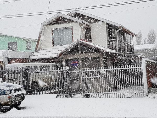 På billedet ses objektet La Casa Guesthouse beliggende i byen Punta Arenas.