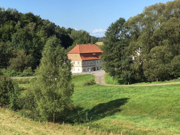 A la foto es mostra l'objecte Ferienwohnung Richtermühle situat a la ciutat de Ottendorf.