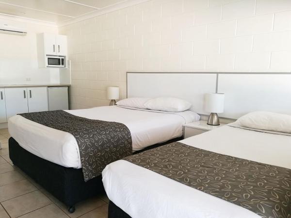 På billedet ses objektet Augathella Motel & Caravan Park beliggende i byen Augathella.