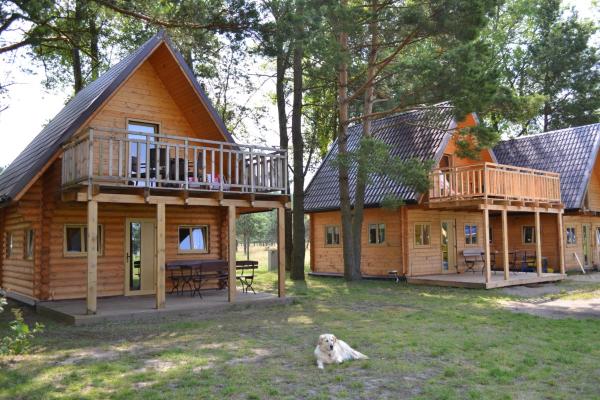 Na fotografii je vidět objekt Camping Szczecinek Domy Wypoczynkowe nacházející se ve městě Stepień.