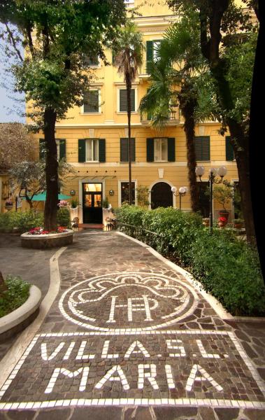 Na zdjęciu widoczny jest obiekt Hotel Villa San Lorenzo Maria położony w mieście Rzym.