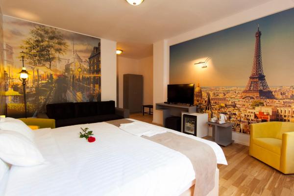 Auf dem Foto ist das Objekt Ambra Boutique Hotel & Bistro in der Stadt Constanţa zu sehen.