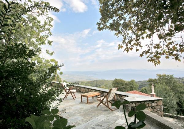 A la foto es mostra l'objecte Pelion Belvedere - The Modern Cottage situat a la ciutat de Vizítsa.