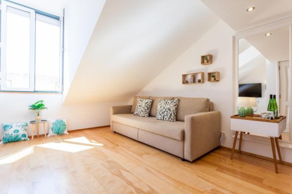 A la foto es mostra l'objecte Bohemian Loft in Principe Real situat a la ciutat de Lisboa.