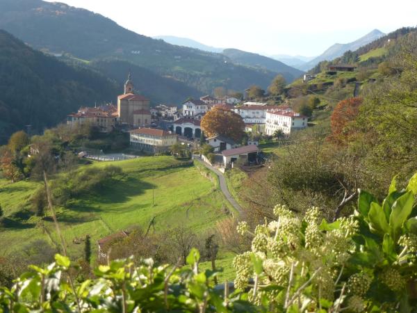 The photo shows the Letea located in the city of Errezil.