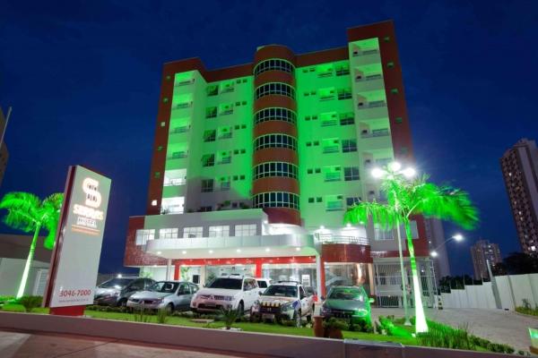A la foto es mostra l'objecte Serras Hotel situat a la ciutat de Cuiabá.
