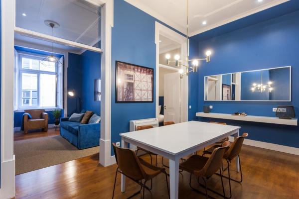 A la foto es mostra l'objecte Baixa Vintage Three-Bedroom Apartment - by LU Holidays situat a la ciutat de Lisboa.