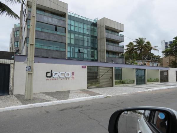 A la foto es mostra l'objecte Flats Deco Design Beira Mar Prime situat a la ciutat de Recife.