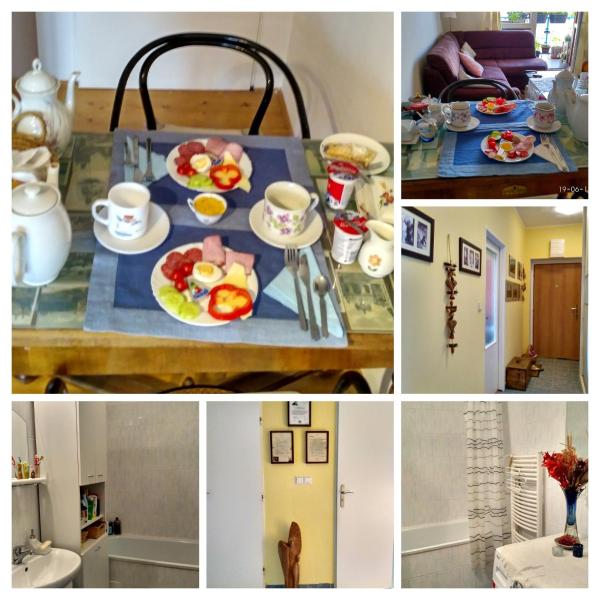 På billedet ses objektet Homestay Poděbrady beliggende i byen Poděbrady.