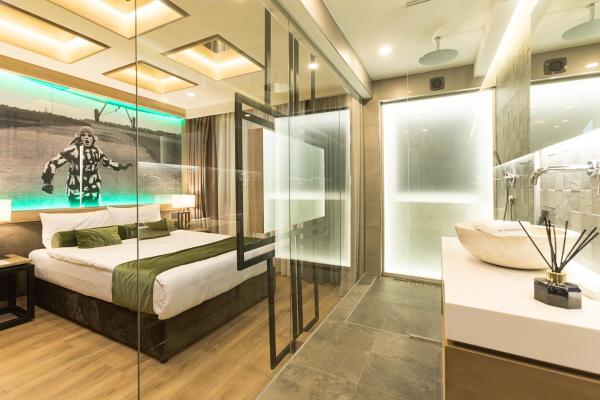 Auf dem Foto ist das Objekt Eden Luxury Suites Terazije in der Stadt Belgrad zu sehen.