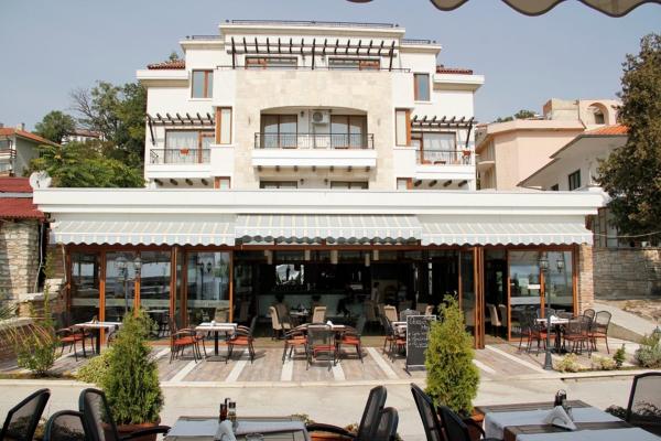 A la foto es mostra l'objecte Selena Hotel situat a la ciutat de Balchik.