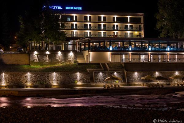 A la foto es mostra l'objecte Hotel Berane situat a la ciutat de Berane.