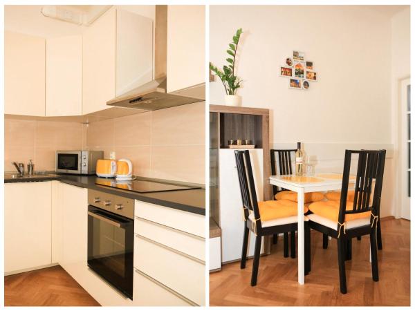 Yellow apartment Flora, Praga