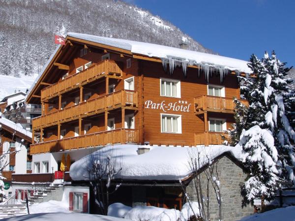 A la foto es mostra l'objecte Park-Hotel Saas- Fee situat a la ciutat de Saas-Fee.