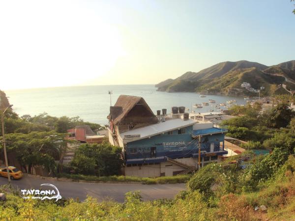 Στη φωτογραφία φαίνεται το αντικείμενο Tayrona Dive Center που βρίσκεται στην πόλη Taganga.