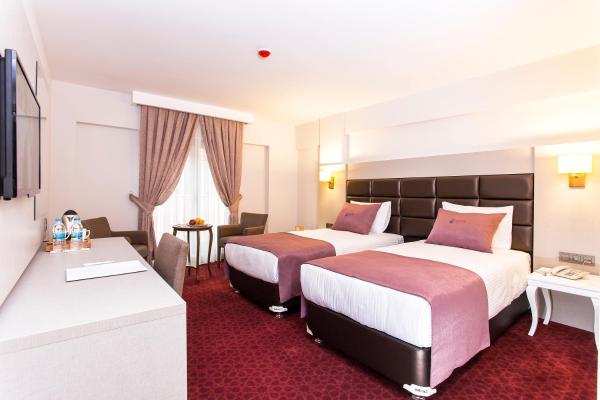 A la foto es mostra l'objecte Perla Arya Hotel situat a la ciutat de Esmirna.