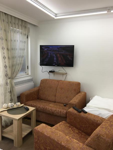 A la foto es mostra l'objecte Apartment Centar situat a la ciutat de Raška.