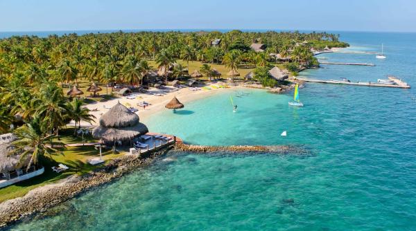 Auf dem Foto ist das Objekt Hotel Punta Faro in der Stadt Isla Mucura zu sehen.