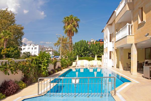 A la foto es mostra l'objecte Dinara Apart Hotel situat a la ciutat de Kemer.