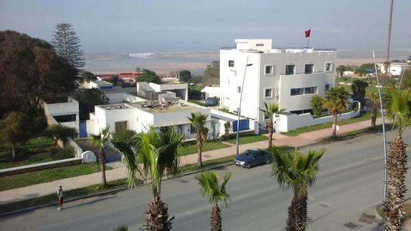 A la foto es mostra l'objecte Thalassa situat a la ciutat de Oualidia.