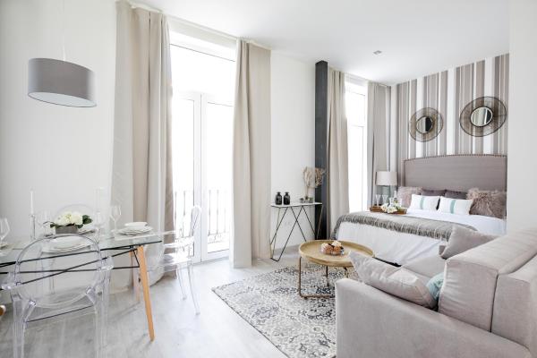 Na zdjęciu widoczny jest obiekt Apartamentos Soho Boutique Museo położony w mieście Malaga.
