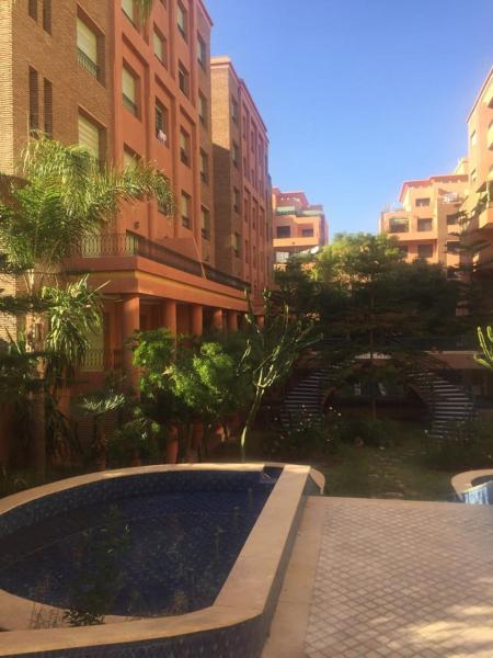 En la foto se muestra el objeto Appartement Maria ubicado en la ciudad de Marrakech.
