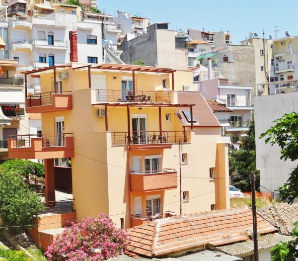 A la foto es mostra l'objecte Ismini Cozy Rooms situat a la ciutat de Kavala.