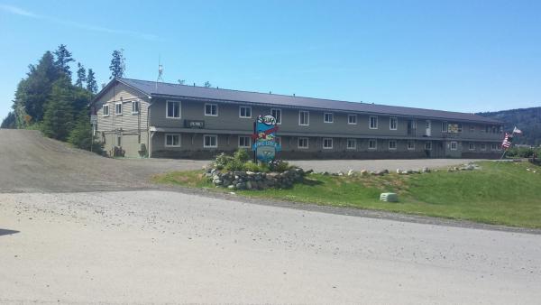 A la foto es mostra l'objecte Beluga Lake Lodge situat a la ciutat de Homer.