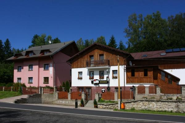 Auf dem Foto ist das Objekt Penzion Kozabar in der Stadt Smrčina zu sehen.