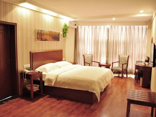 A la foto es mostra l'objecte GreenTree Inn Anhui Hefei Mengcheng Road Beierhuan Express Hotel situat a la ciutat de Shibagang.