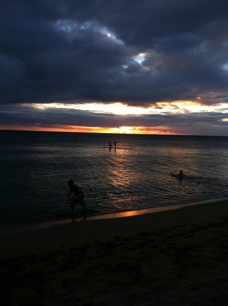 写真にはボケロン市にあるBoqueron vacationが写っています。