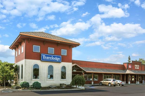 En la foto se muestra el objeto Travelodge by Wyndham Pioneer Villa ubicado en la ciudad de Halsey.