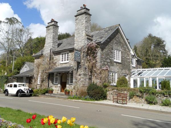 På bildet vises objektet Polraen Country House Hotel som ligger i byen Looe.