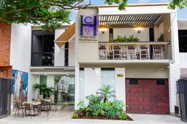 A la foto es mostra l'objecte Hotel Casa Vallecaucana situat a la ciutat de Cali.