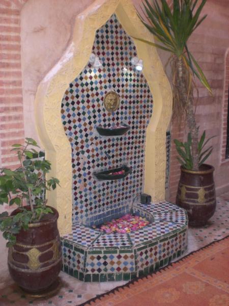 A la foto es mostra l'objecte Riad Hiba situat a la ciutat de Marràqueix.