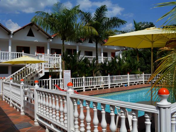 写真にはLa Concepción市にあるHotel Campestre La Toscanaが写っています。