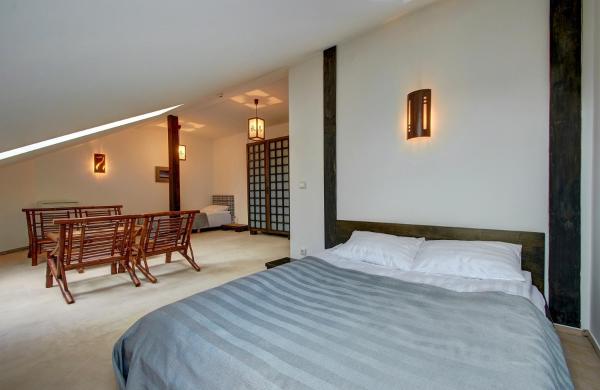 The photo shows the Aerohotel located in the city of Vilnius.