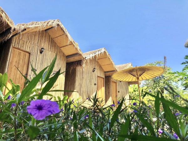 Auf dem Foto ist das Objekt Lanna House Lanna Hut Chiangmai in der Stadt San Kamphaeng zu sehen.