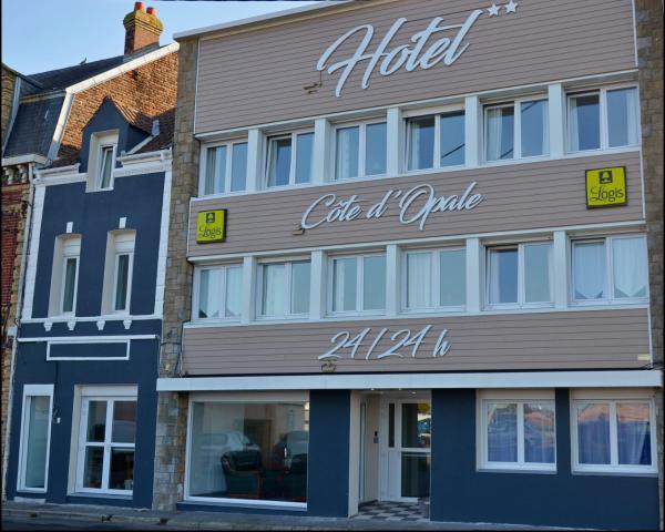Na zdjęciu widoczny jest obiekt Hotel Côte d'Opale położony w mieście Étaples.