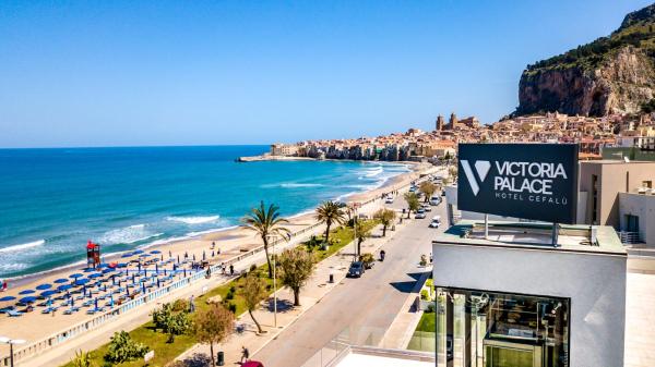 En la foto se muestra el objeto Victoria Palace Cefalù ubicado en la ciudad de Cefalú.