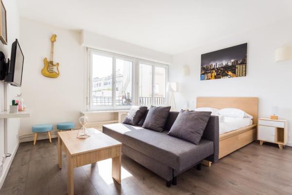Na zdjęciu widoczny jest obiekt Cosy studio 4P Trocadero-Eiffel Tower położony w mieście Paryż.