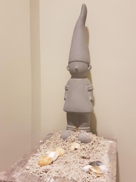 A la foto es mostra l'objecte 't Zandmanneke situat a la ciutat de Oostende.
