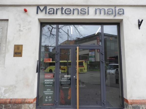 På bilden syns objektet Martensi Maja som ligger i staden Pärnu.