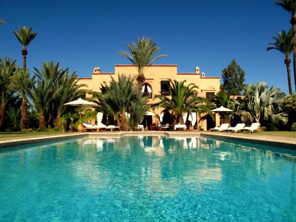 En la foto se muestra el objeto Villa Le Perroquet Bleu ubicado en la ciudad de Marrakech.