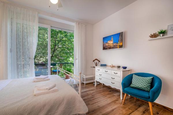 Nella foto è visibile l'oggetto Adriatic Apartments situato nella città di Spalato (Split).